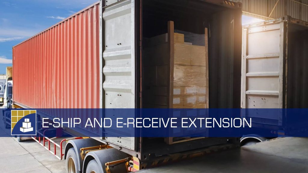 E-Ship and E-Receive