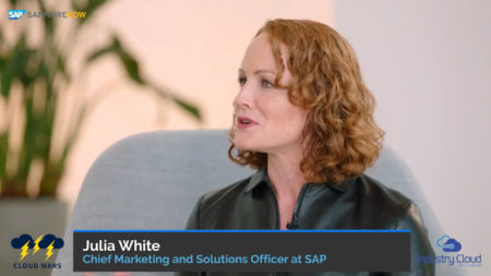 Julia White, Chief Marketing and Solutions Officer, discusses how SAP Industry Cloud Connects Roche Clinical Supply Chain