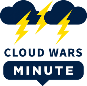 Logo for Cloud Wars Minute, representing today's video about Industry Cloud Battleground Week