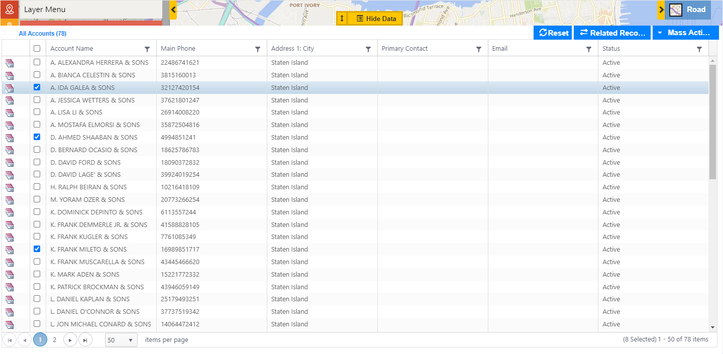 Maplytics within Dynamics 365 CRM