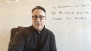 Screengrab from Cloud Wars Minute on Microsoft retail metaverse