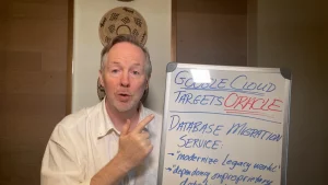 Cloud Wars Minute - Google Cloud Targets Oracle
