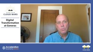 Generac digital transformation tips with the company's CIO interviewed by Tom Smith