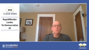 Tom Smith explains RapidMinder AI-based analytics platform