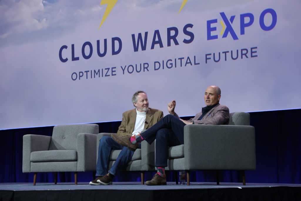 Fireside Chat Luncheon with Chirstopher Lochhead at Cloud Wars Expo at Moscone West Convention Center in San Francisco, California, on Wednesday, June 29, 2022. (Photo by Don Feria)