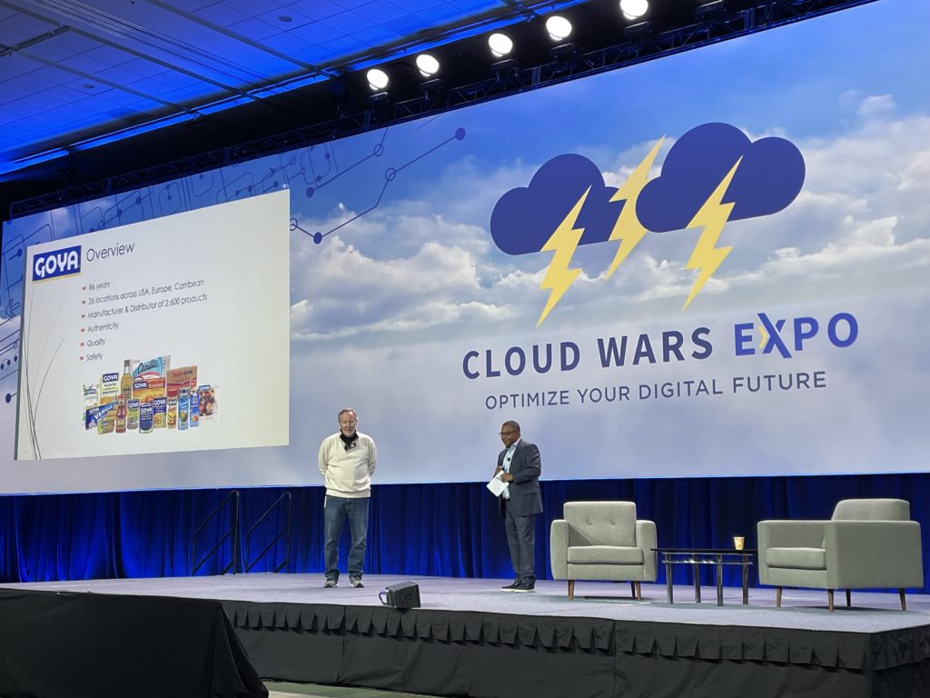 Today's key supply chain functions don't move as fast as business needs them to, Goya Foods CIO Suvajit Basu said. 