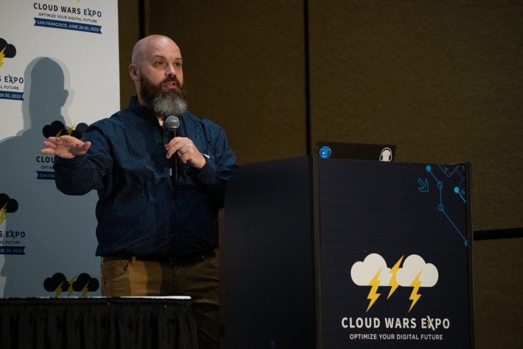 Aaron Back at Cloud Wars Expo