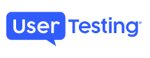 User Testing logo in Auditoria article about User Testing's use of Auditoria technology.