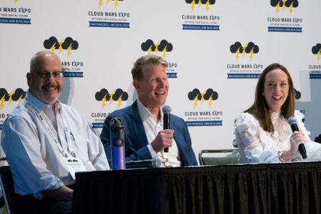 Cloud Wars Expo: Wayne Sadin, Tony Uphoff, Gayle Keller