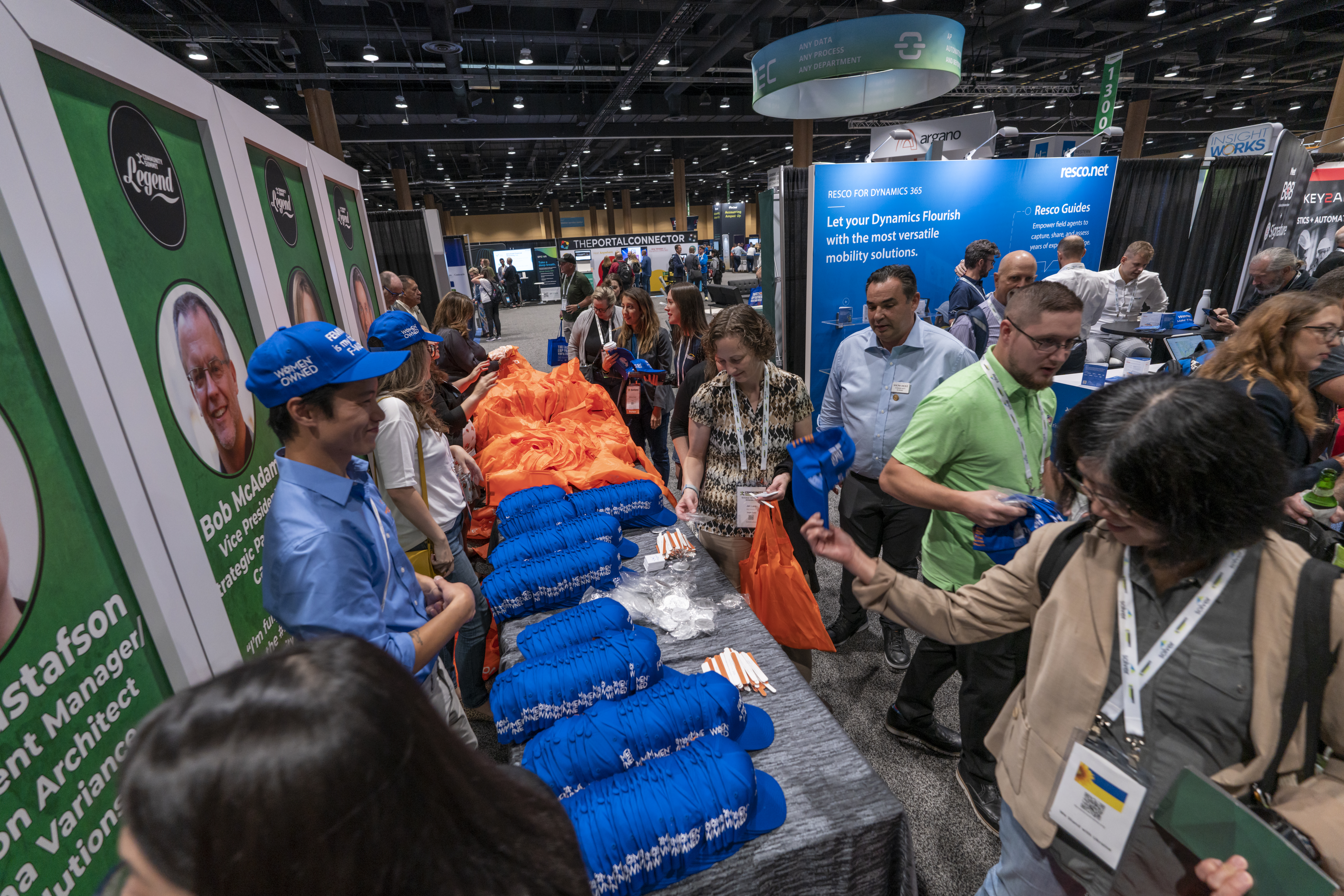 Women in Tech Community Summit NA show floor