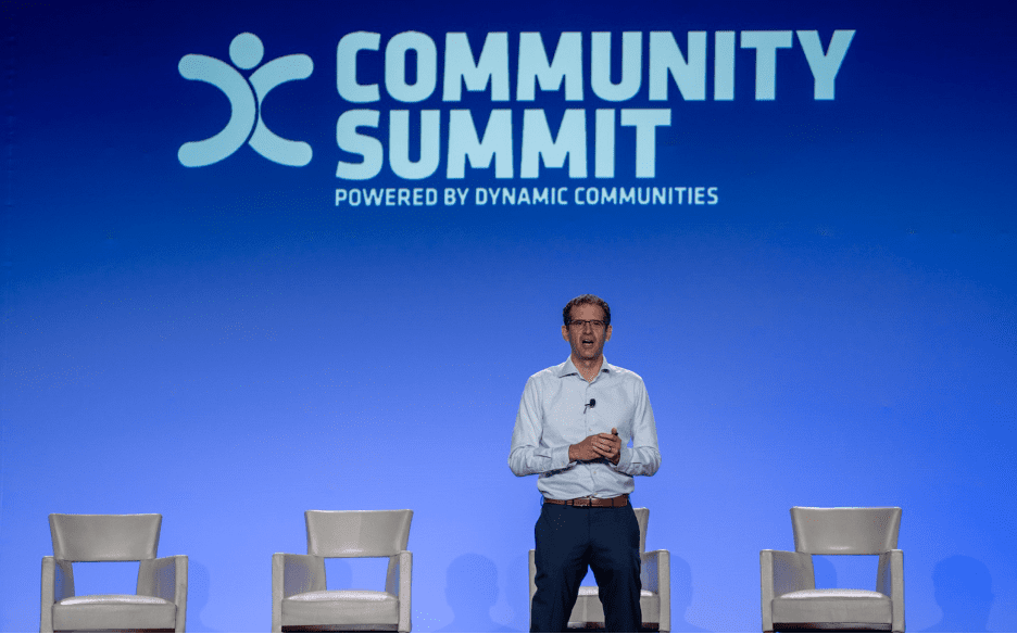 Microsoft SMB VP, Mike Morton at Community Summit NA