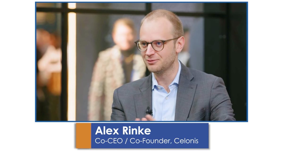 Alex Rinke How Celonis Co-CEO Alex Rinke Sees Opportunities in Sustainability ...