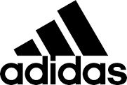 Adidas logo. Adidas is a client of Findmine.