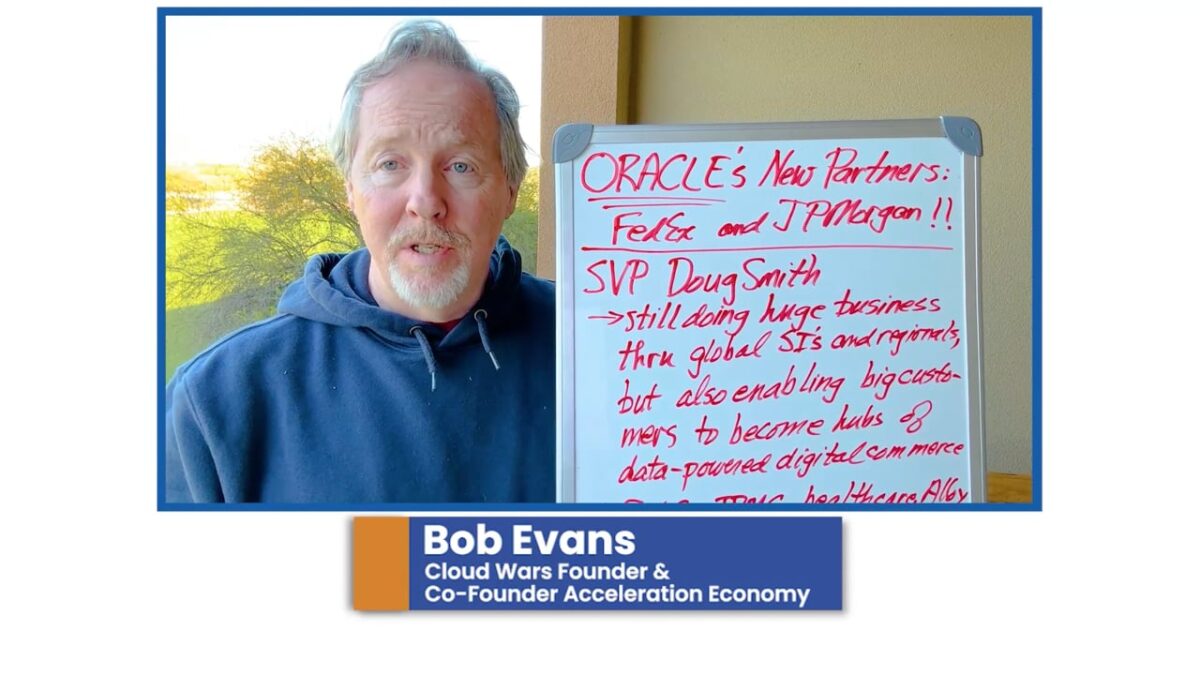 Oracle's New Partners: FedEx and JPMorgan