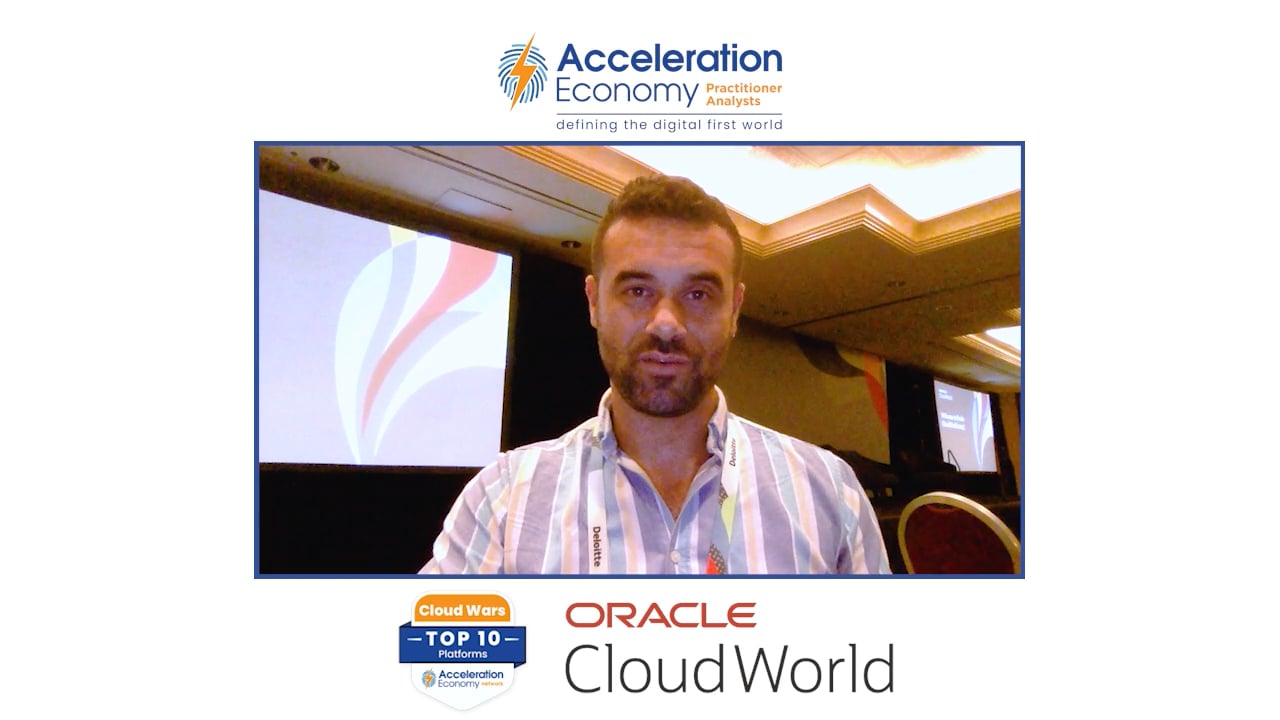 On Location At Oracle CloudWorld: Demystifying Generative AI