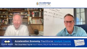 Bob Evans and John Siefert discuss AWS's ranking on the Cloud Wars Top 10