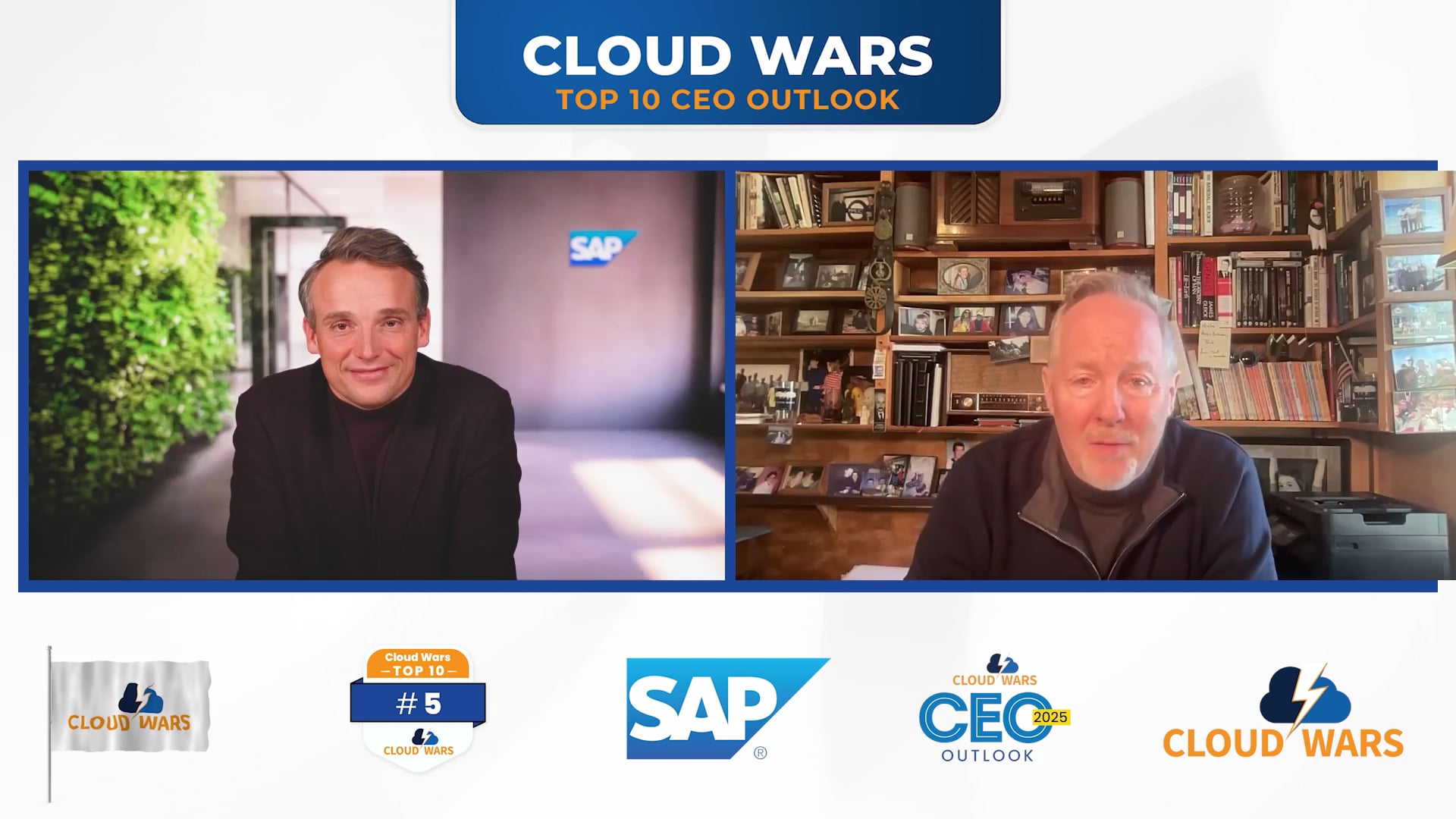Cloud Wars CEO Outlook 2025 with SAP's Christian Klein - Cloud Wars
