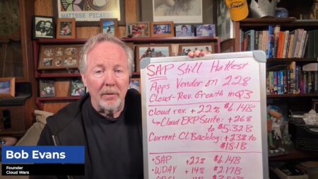 SAP Still Hottest Apps Vendor on 22.8% Cloud-Rev. Growth in Q3